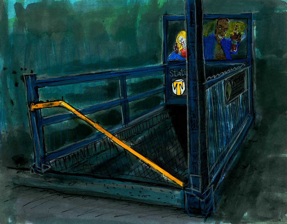 Subway Stairs